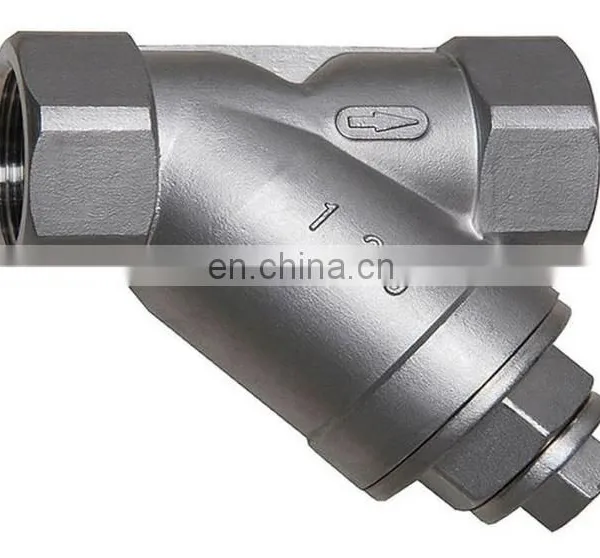 3/4 Inch Pipe Fitting Y-strainer SS Stainless Steel Flange End photo-5