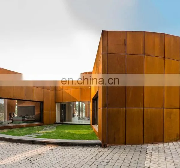 Corten Steel Wall Cladding Weathering Steel Plate photo-5