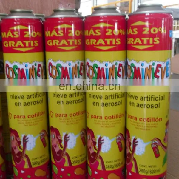 5 Color CMYK Printing Packaging Boxes Tin Cans Empty Aerosol Cans