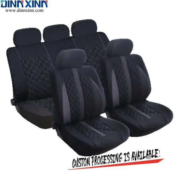 DinnXinn Cadillac 9 Pcs Full Set Cotton Leather Car Seat Covers Trading China photo-4
