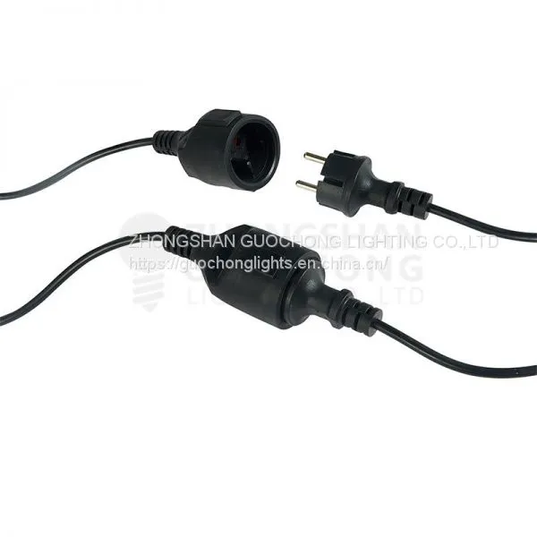 CE Listed,e27 20 FIXED SOCKET ,OUTDOOR COMMERCIAL WEATHERPROOF STRING LIGHT, 20M CORD photo-2