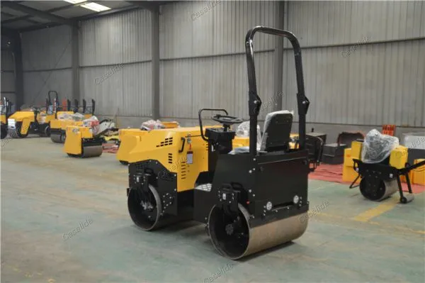 Road Roller Compactor 1.5 Ton Road Roller With Seat Double Drum Road Roller for Sale