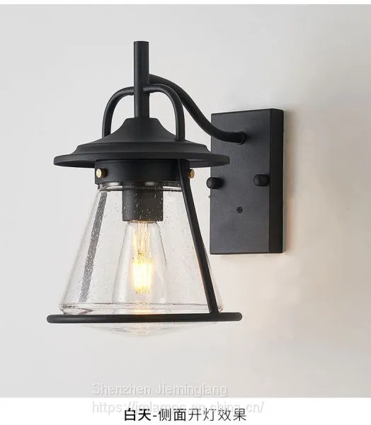 Outdoor Waterproof Solar Powered Town House Lawn Garden Bungalow Pathway Fence Street Post LED Lights JML-WLL-A2075 photo-3