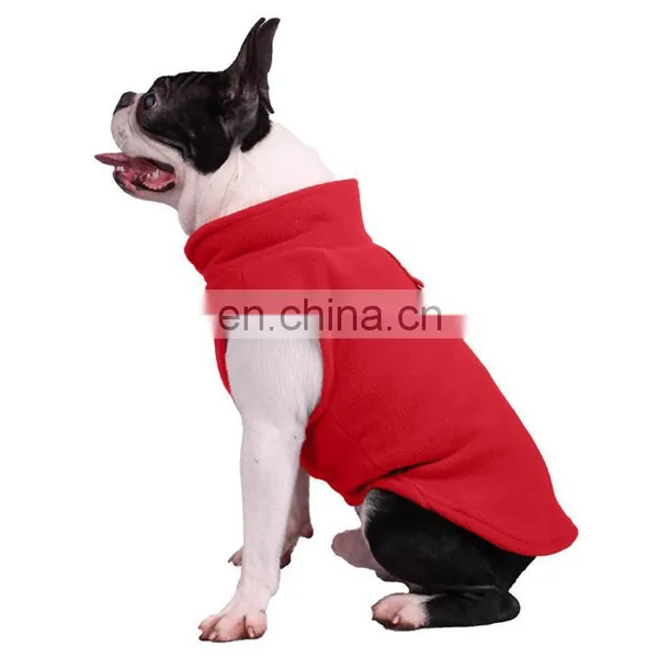 Factory Hot Sale Dog Clothes Comfortable Autumn Pet Sweater Pure Color Pet Clothing photo-5