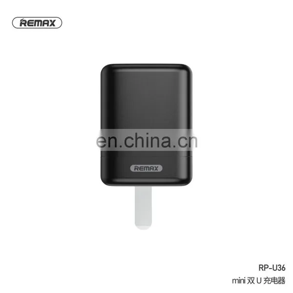 Remax RP-U36 Universal Charging Adapter 2USB 2.4A Mini USB Charger photo-3