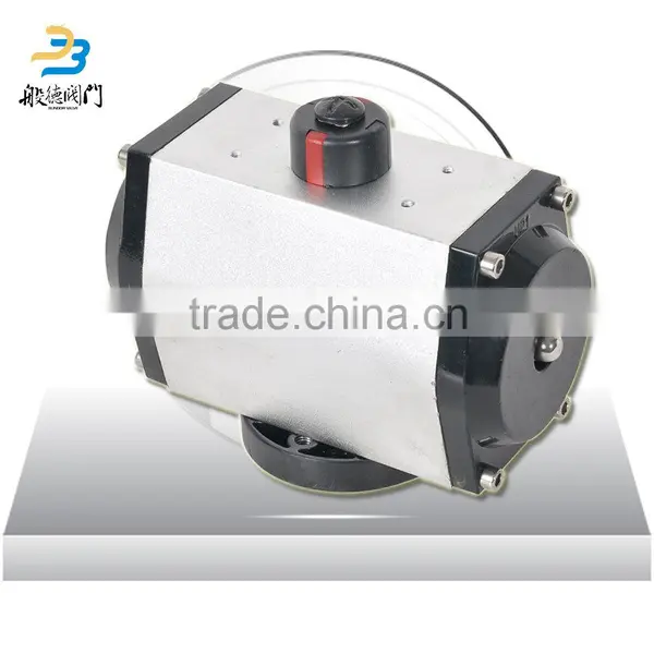 Price Cast Iron Double Flange Pneumatic Butterfly Valve photo-6