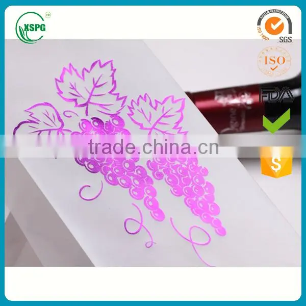 Eco-friendly Plastic Pvc Flat Bottom Decorative Wine Bag photo-6