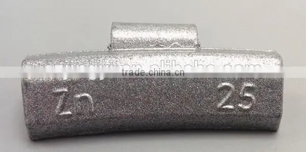 100% Non-lead Zinc Clip-on Wheel Balance Weight photo-3
