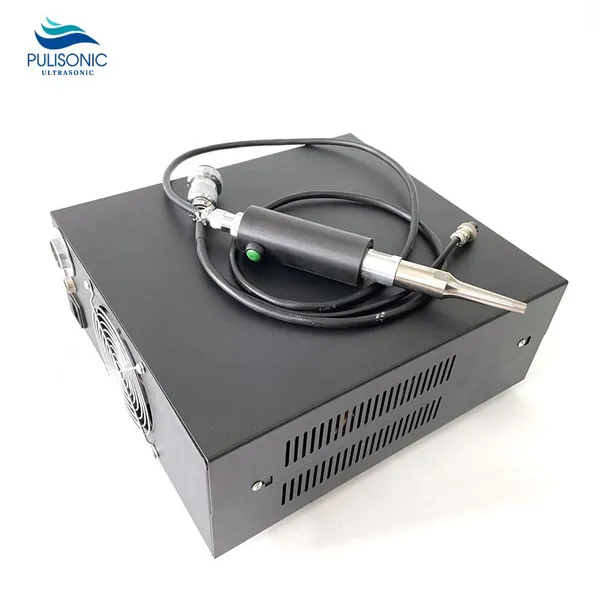 28k 500w Ultrasonic Spot Welder Handheld Welding Horn For Face Mask Earloop Welding photo-2