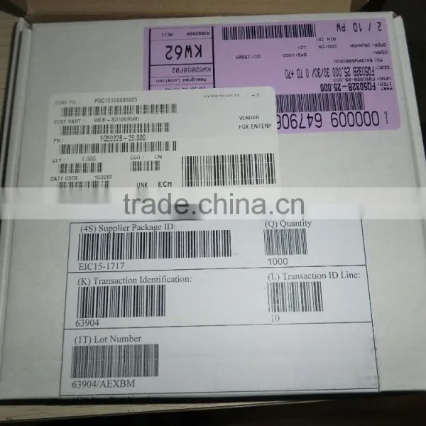 FQ5032B-25.000 CRYSTAL 25MHZ 20PF SMD NEW AND ORIGINAL photo-4