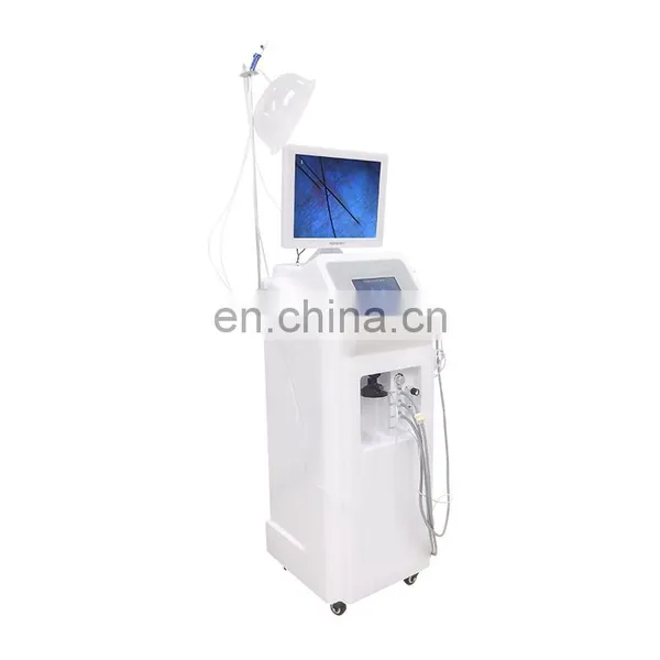 2020 New Arrival Water Oxygen Jet Facial Machine Skin Test Deep Cleaning Hydration Lifting Skin Care Beauty Instrument photo-5