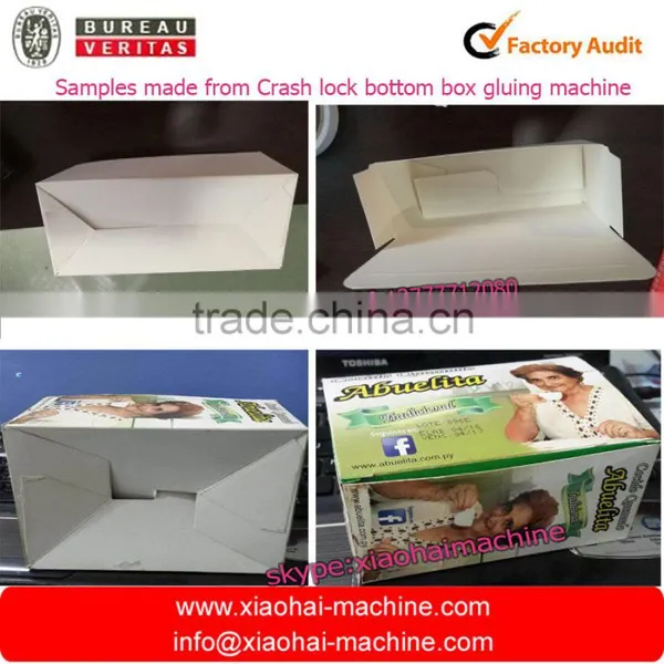Automatic Folding Gluing Machine for Crash Lock Bottom Boxes photo-3