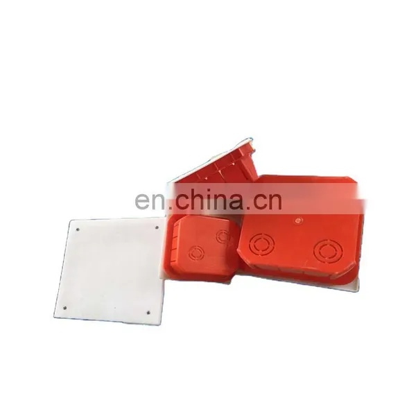 High Quality 4 Screw Junction Box Red IP55 Electrical photo-5
