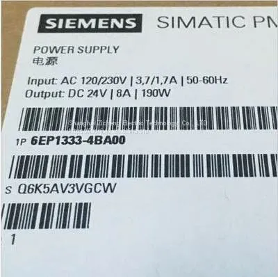 6EP1333-4BA00Siemens PLC S7-1500 CPU Power Supply