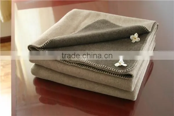 NO 1 Factory High Quality 100% New Zealand Wool Blanket Quality Choice