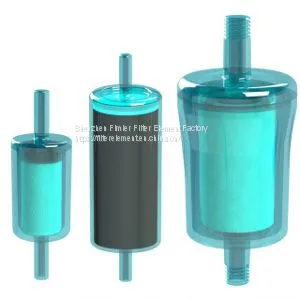Professional Production Disposable In-Line Filters and Adsorbers,Various Specifications Can be Customized
