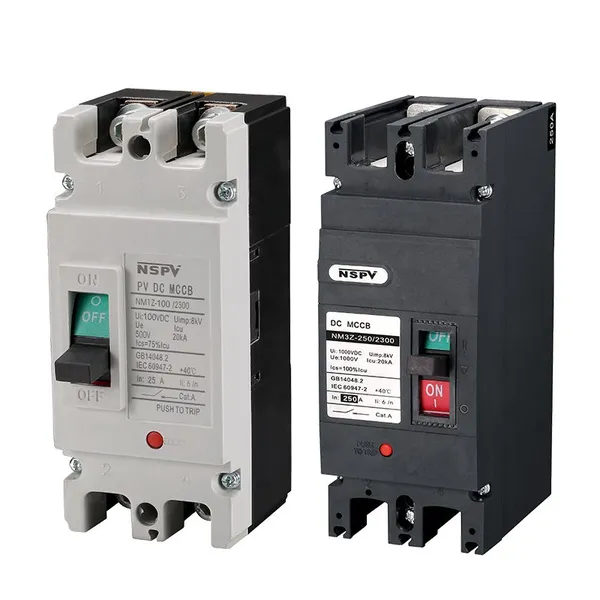 PV Solar System Electrical Molded Case Circuit Breaker DC MCCB in 1-4P photo-2