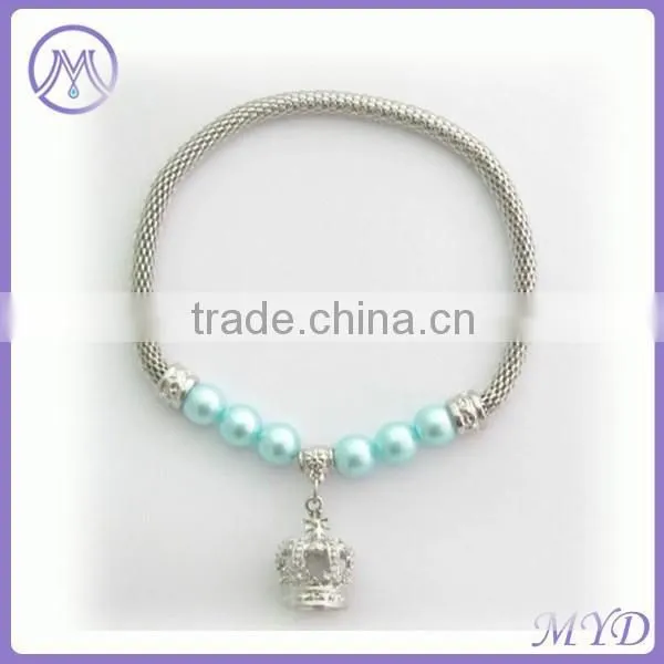 Customized Crown Pearl Pet Pendant Necklace for Dog Cat photo-4