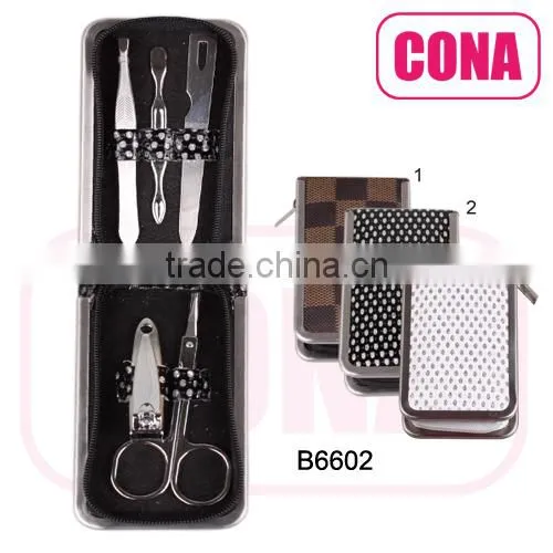 5pcs Manicure Set in a Metal Frame Bag photo-2