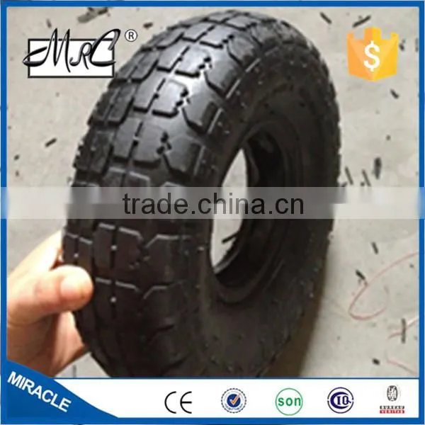 Made In CHINA Pneumatic Wheel Wheel Type Small Wheelbarrow Tire 10x 4.10/3.50-4 photo-4