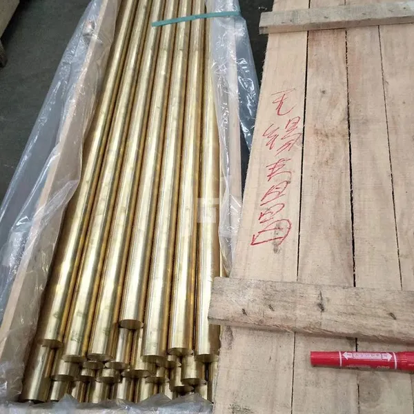 Customized Yellow Brass Square Tube Manufacturer's Decorative 7x1.5 7x2 Copper Pipes photo-5