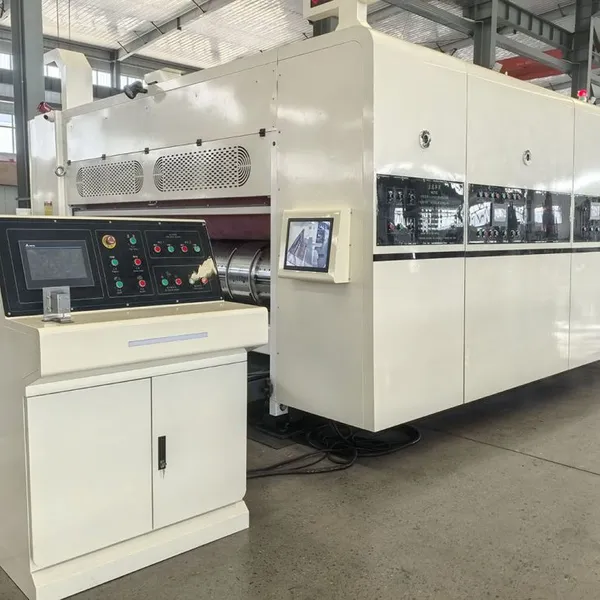 G-1224 Printing Die Cutting Folder Gluer Machine for Corrugated Carton Box photo-3