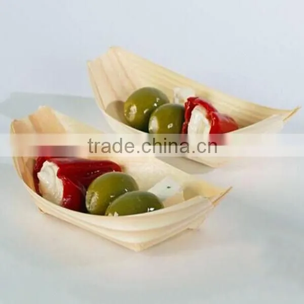 Cheap Wooden Sushi Serving Food Trays Sushi Boat for Sale photo-2
