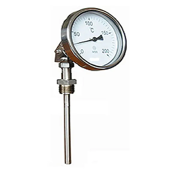 Bimetallic Thermometer, Local Pointer Display Thermometer, no Power Supply Required