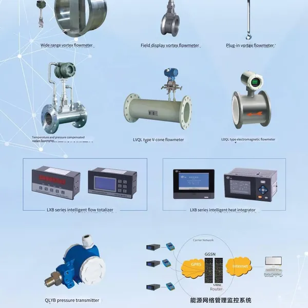 Qingliu Instrument Integrated Intelligent Electromagnetic Flowmeter, Large Diameter Electromagnetic Flowmeter, Anti-corrosion Electromagnetic Flowmeter photo-5