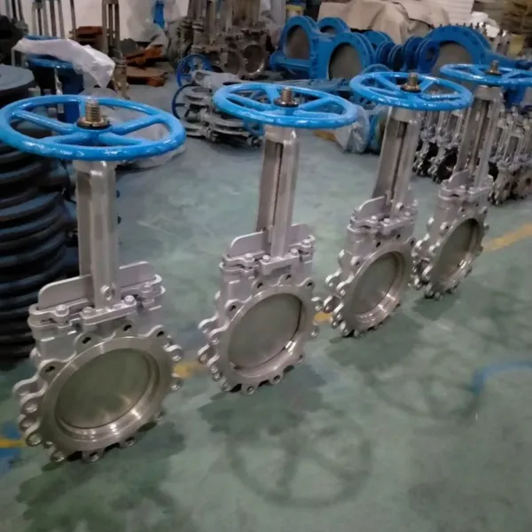 Electric Actuated ANSI Stainless Steel Knife Gate Valve Industrial Cut-off Valve photo-4