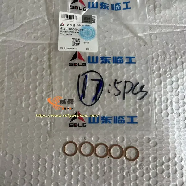 ORIGINAL SDLG DICHTRING 4110000509230 FÜR SDLG BAGGER E6210F E6205F E6225F E6250F GEEIGNET