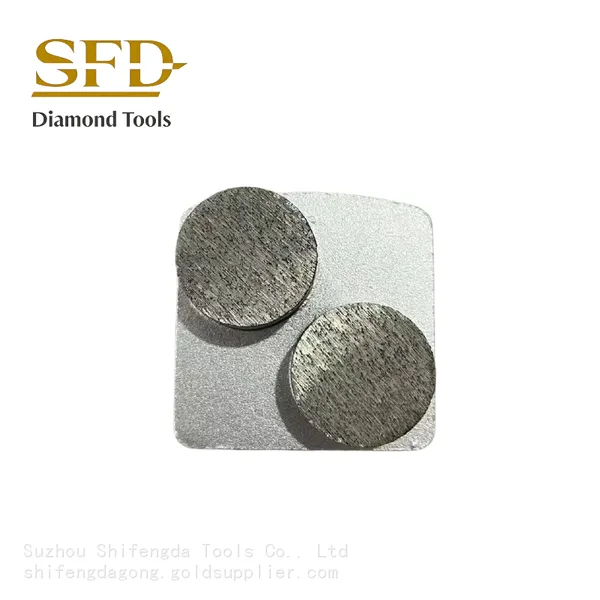 Redi Lock Compatible Diamond Grinding Shoes for Husqvarna Concrete Floor Grinders