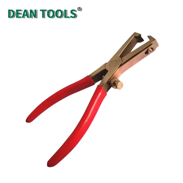Non-Sparking Wire Stripping Pliers, Spark-free Safety Tool, Aluminum Bronze, 170mm Length photo-4