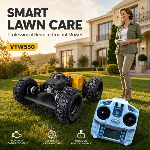 Controlled Lawn Mower Time-Saving & Labor-Saving Mhroboter Allrad For Wind Farms