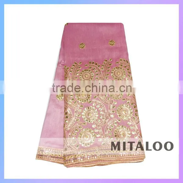Mitaloo MGP0043 Hot Sale Design Lace African Fabrics Lace Embroidry African George Lace photo-3