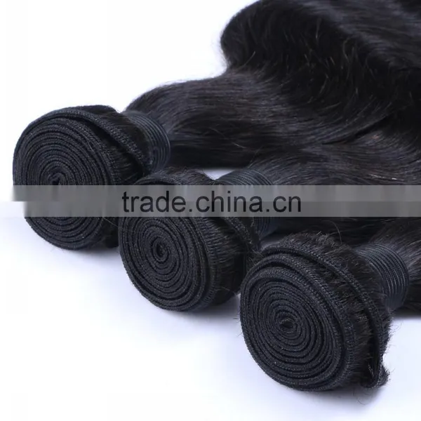 100% Unprocessed Raw Indian Temple Hair Weft Weaving no Chemical photo-4