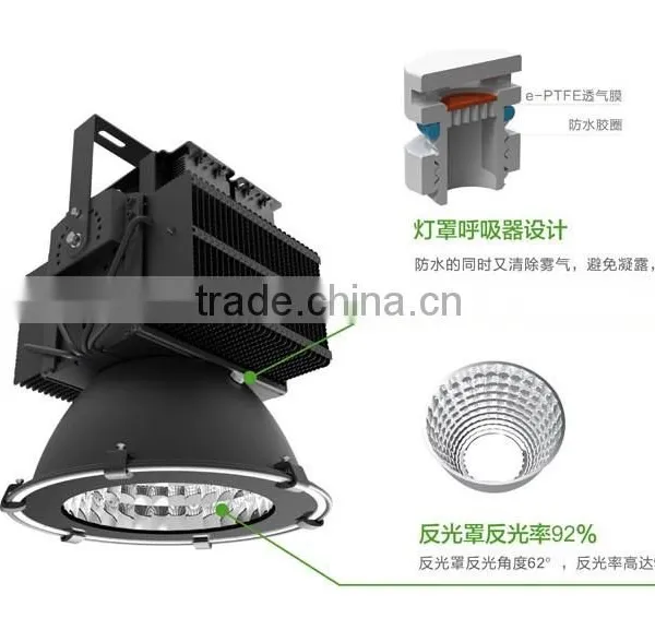 High Power 500W Led High Bay Light Led Flood Light With Led Meanwell Drive for 5-year Warranty photo-5