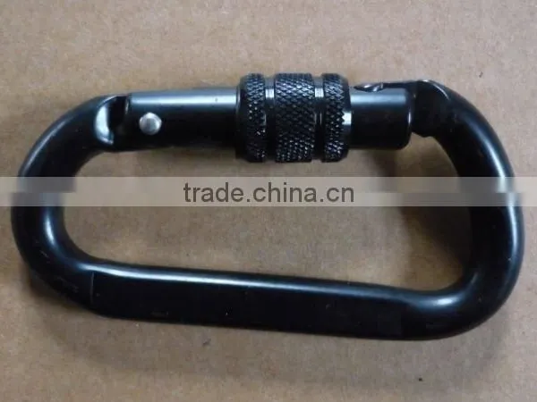 MANUFACTORY PRICE 8mm BLACK SPRING HOOK ZP WIRE ROPE ACCESSORY photo-4