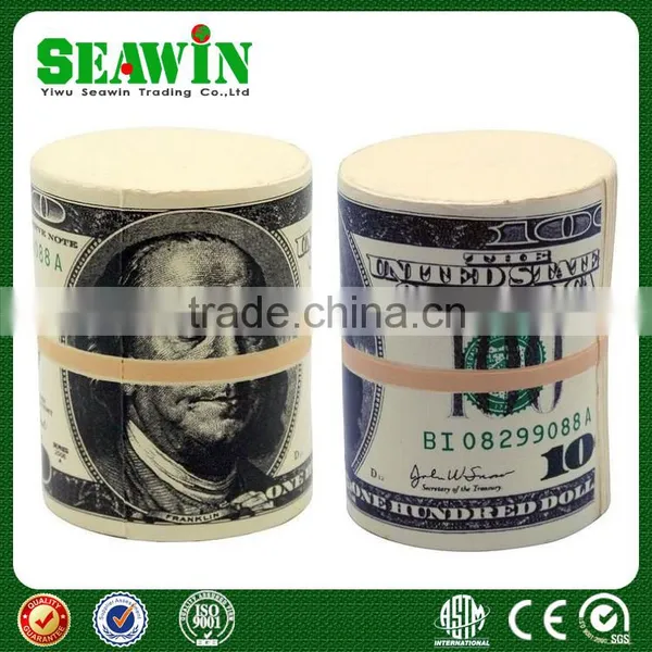 Gift Mini pu Foam Money Wad Stress Toy Ball