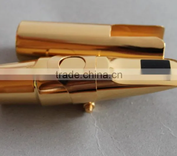 High Grade Metal Alto Saxophone Mouthpiece Size 5-7, Gold or Silver Plated photo-4