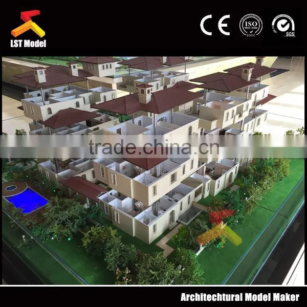 Miniature Building Models With Lighting and Landscape System photo-4