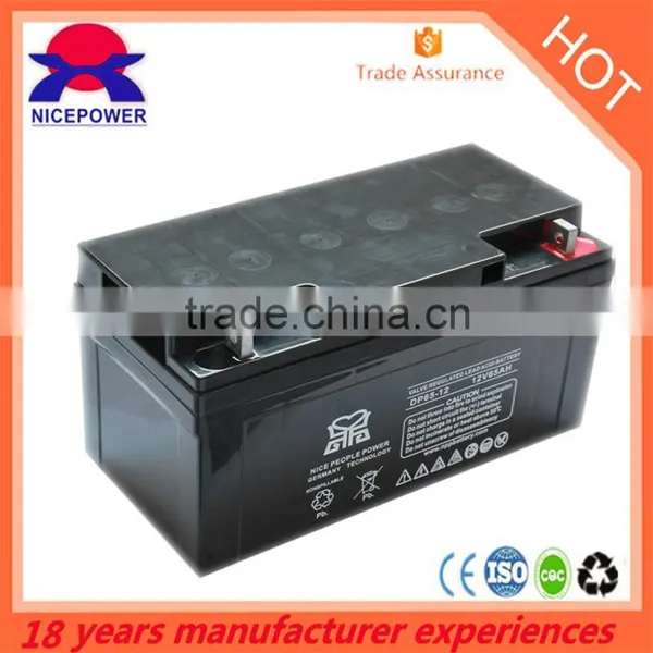 Manufacturing 12v 65Ah Deep Cycle Gel Battery, Solar Battery, Inverter Battery photo-5