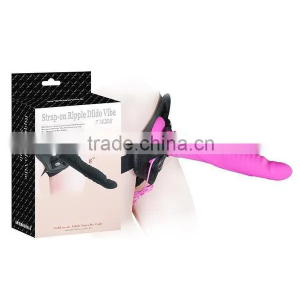 Realistic Dildo With 6.7 Inch Strap on Ripple Dildo Vibe Sex Product For Girls photo-2