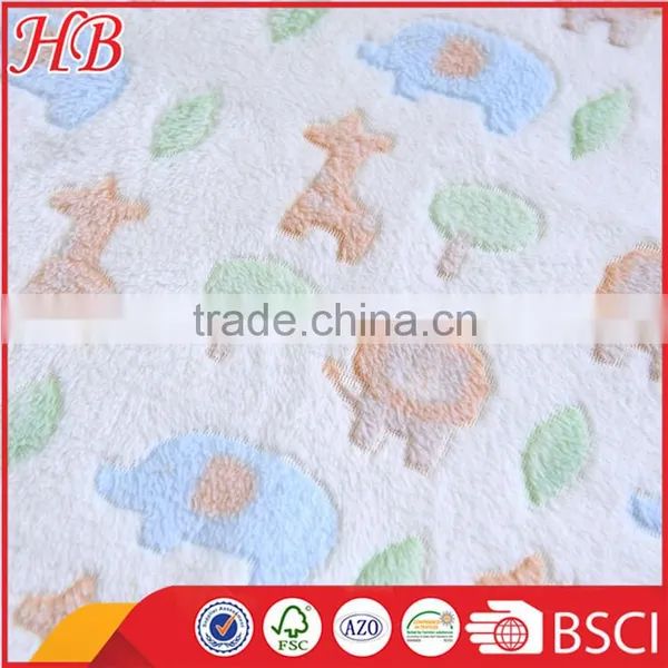China Factory Coral Fleece Baby Blanket,jacquard Animals Baby Blanket photo-5