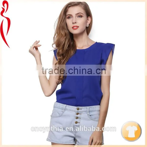 OEM/ODM Guangzhou Ladies Clothing Casual Top photo-6