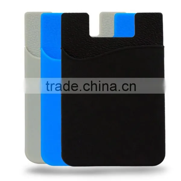 3M Sticker Adhesive Personalized Silicone Key Card Holder Wallet Supplier photo-5