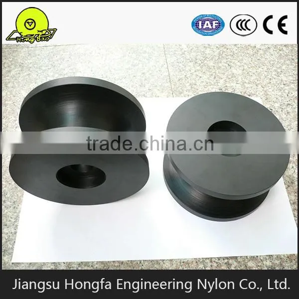 Wear Resistant Round Belt Plastic Nylon Pulley photo-3
