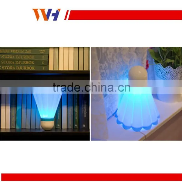 Decrative Desk Badminton Shape USB Led Lamp photo-4