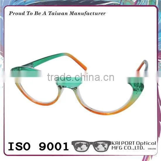 Cat Eye Shape With Gradient Colors Glasses Frame photo-6