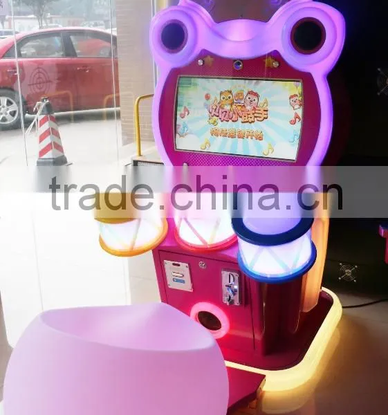 Coin Operated The Little Drummer Baby Drum Simulator Game Camera For Children With 3 Level Difficulty photo-2